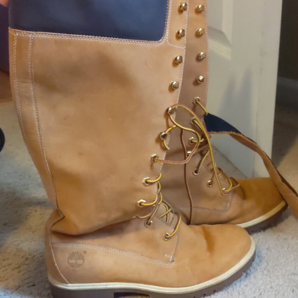 Women's Genuine Leather Timberland Boots
